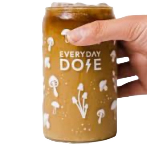 Everyday Dose Mushroom Glass New in Box - Picture 2 of 5